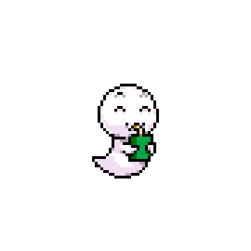 Ghost pixelart character